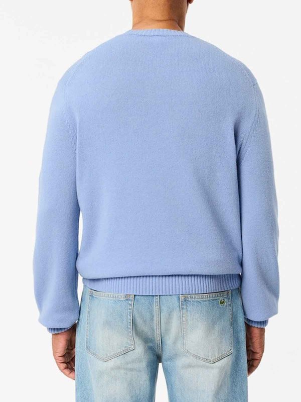 The Best Shops LACOSTE: クルーネック - クルーネック - ブルー