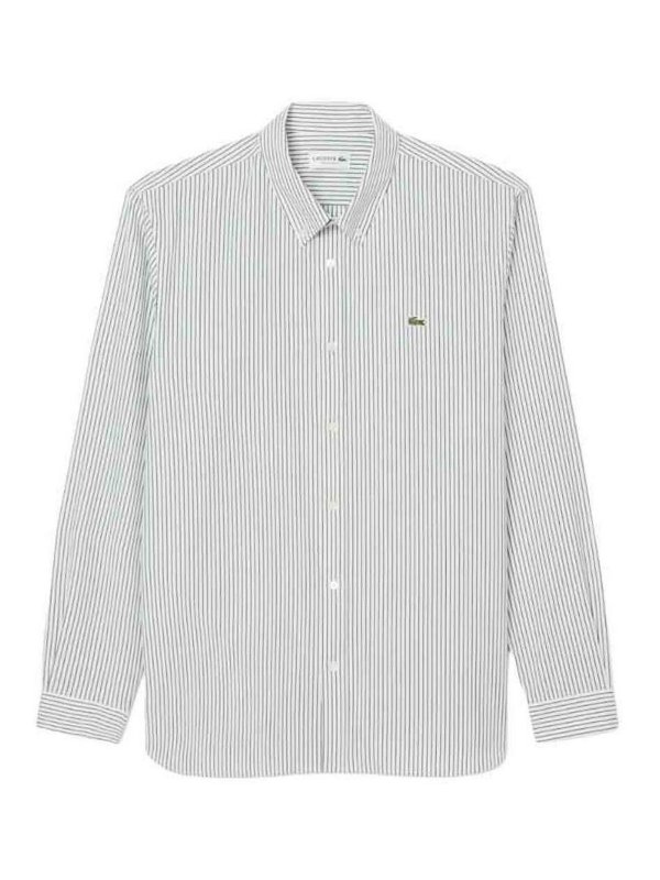 LACOSTE: Chemises - Chemise - Vert