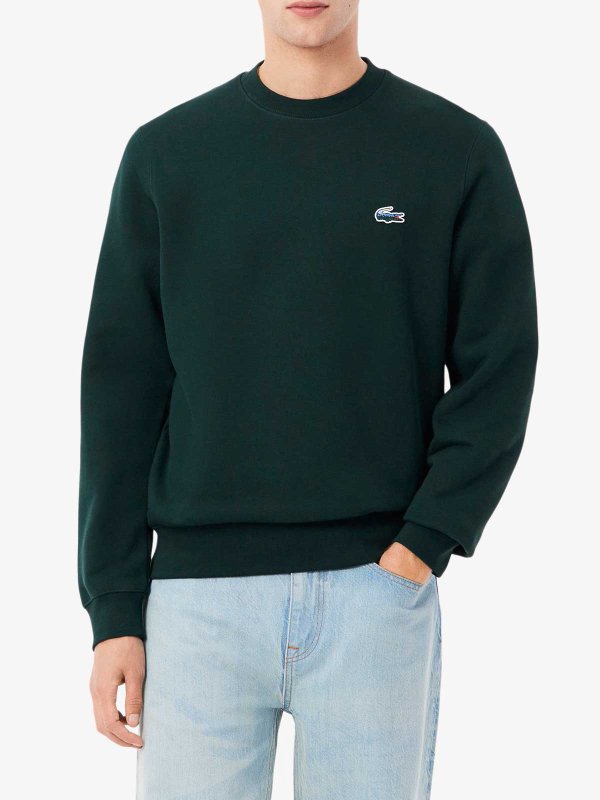 The Best Shops LACOSTE: Sweatshirts & Pulls - Sweat-Shirts - Vert Foncé
