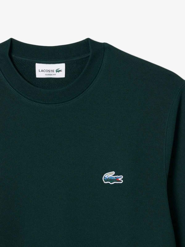 The Best Shops LACOSTE: Sweat-Shirts - Vert Foncé