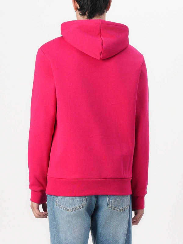 Cappuccio in pile shop online: LACOSTE