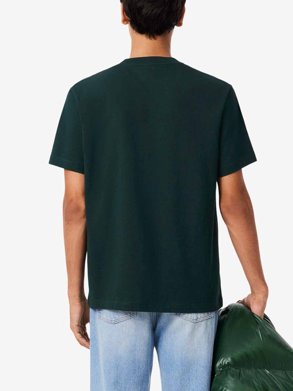 The Best Shops LACOSTE: Camisetas - Camiseta - Verde Oscuro