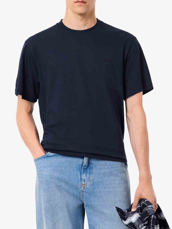 LACOSTE: T-shirts online - T-Shirt - Bleu