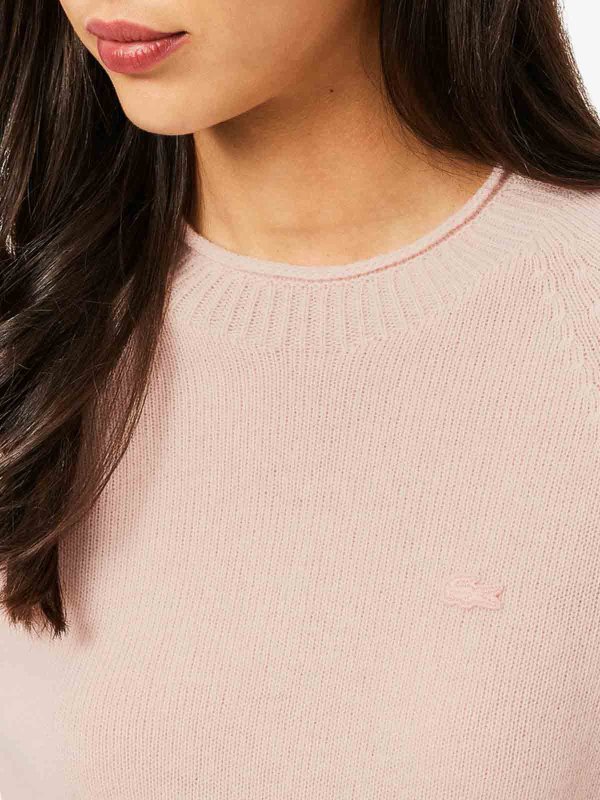 LACOSTE buy online Rundhalspullover - Nude