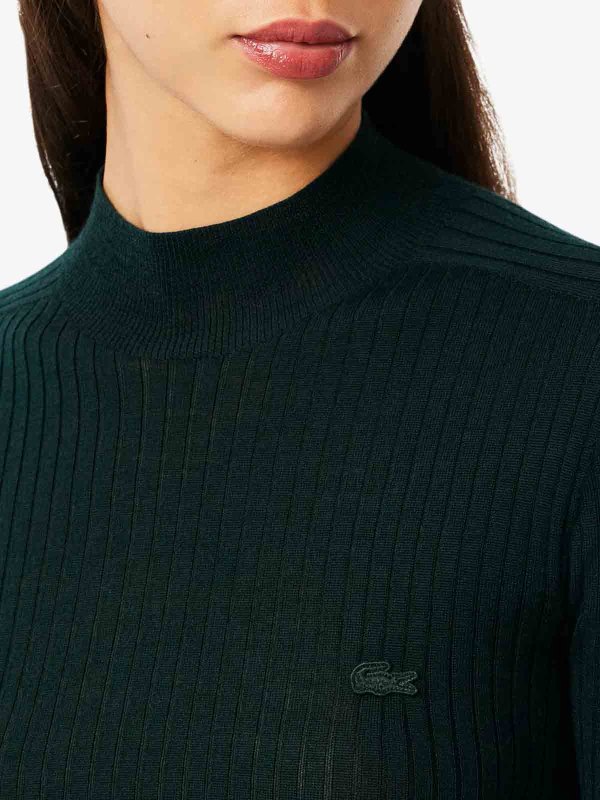 LACOSTE buy online Rollkragenpullover - Dunkelgrün