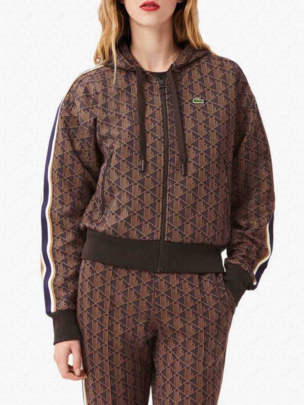 The Best Shops LACOSTE: Sudaderas y suéteres - Sudadera - Marrón