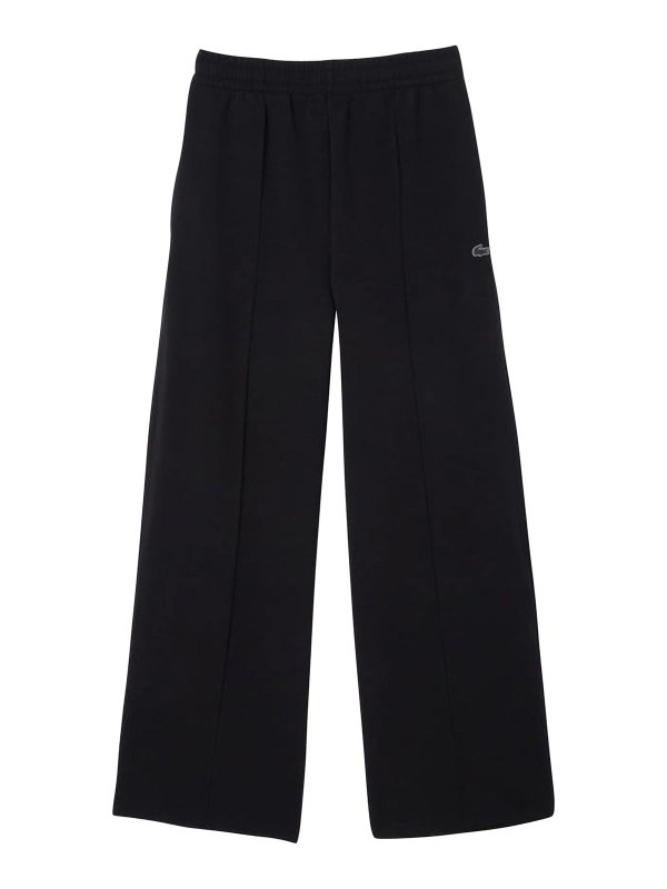 LACOSTE: Pantalons de survêtement  - Pantalons De Sport - Noir