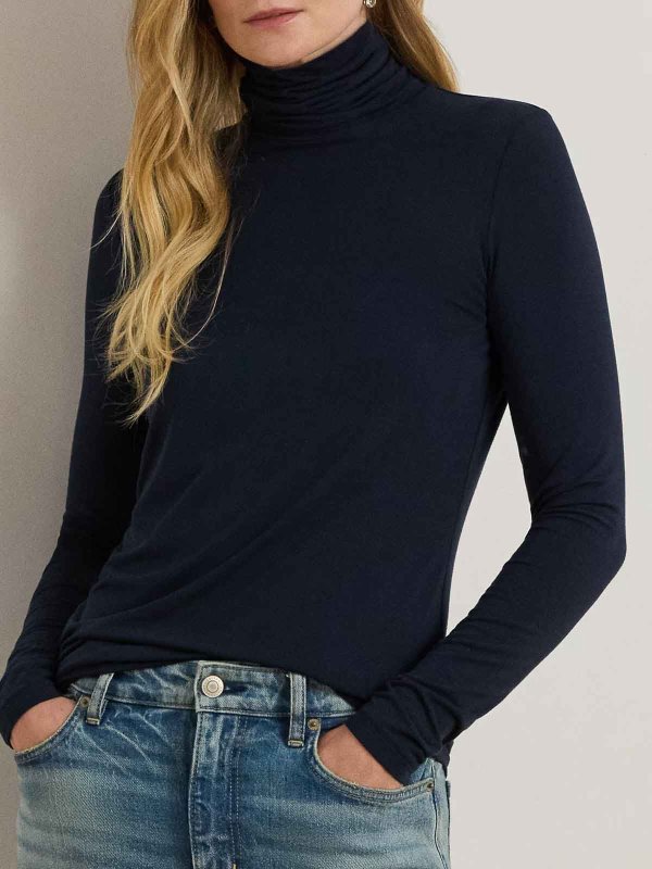 LAUREN RALPH LAUREN: Suéteres con cuello pico online - Suéter Cuello Redondo - Azul