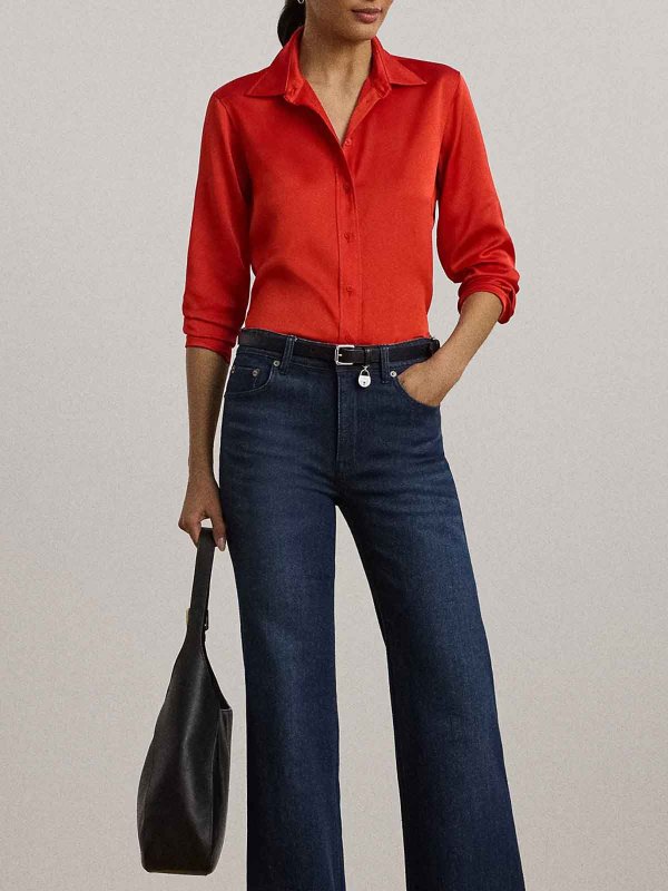 LAUREN RALPH LAUREN: シャツ online - シャツ - ヌードカラー