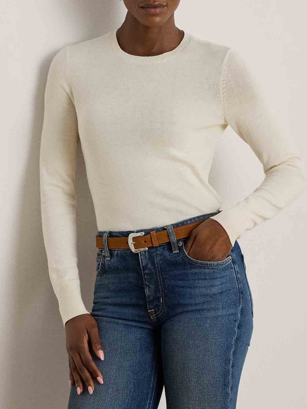 The Best Shops LAUREN RALPH LAUREN: crew necks - Shavonne-Long Sleeve-Pullover