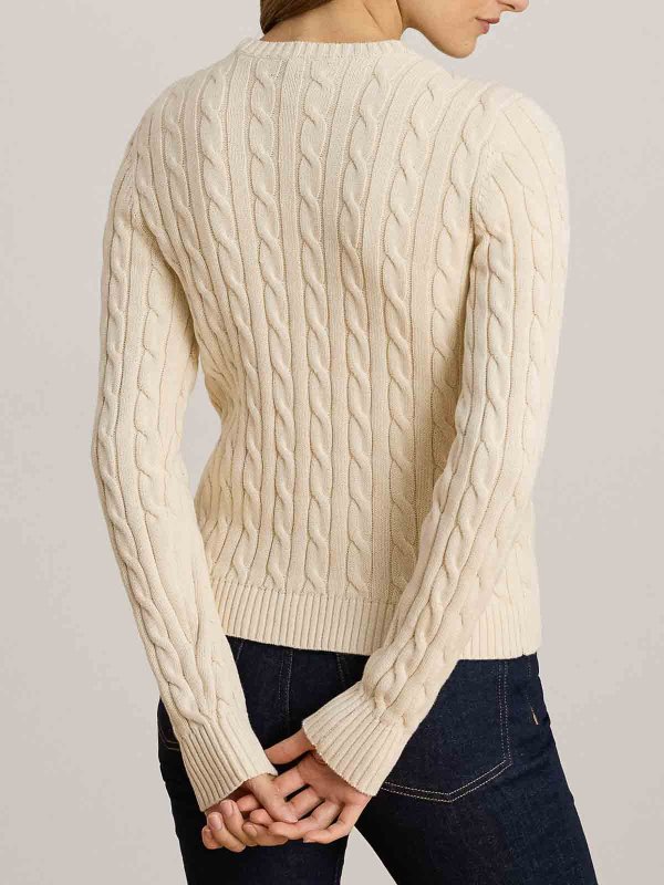 Cardigan - Crème shop online: LAUREN RALPH LAUREN