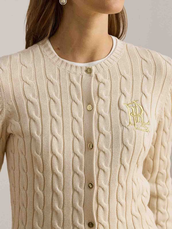 LAUREN RALPH LAUREN buy online Cardigan - Crème