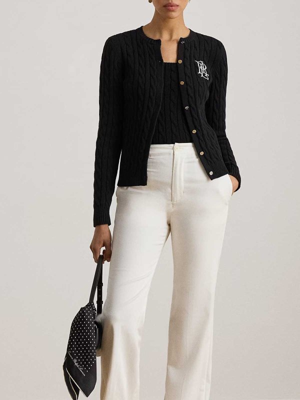 LAUREN RALPH LAUREN: Cardigans online - Cardigan - Noir