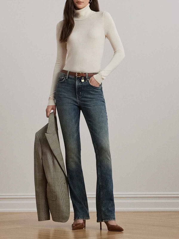 LAUREN RALPH LAUREN: crew necks online - Zoe-Long Sleeve-Pullover