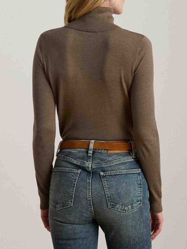 Suéter Cuello Redondo - Marrón shop online: LAUREN RALPH LAUREN