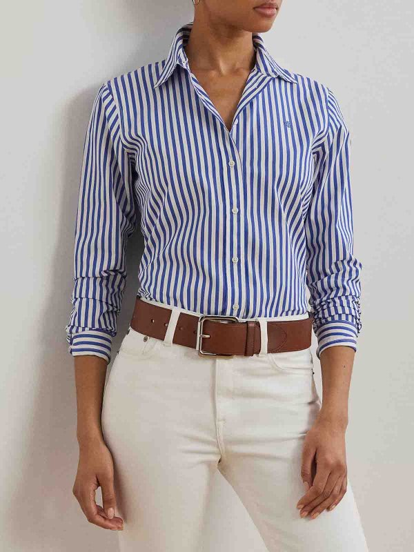 The Best Shops LAUREN RALPH LAUREN: Chemises - Chemise - Bleu
