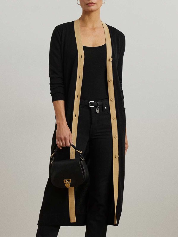 LAUREN RALPH LAUREN: カーディガン online - カーディガン - ベージュ