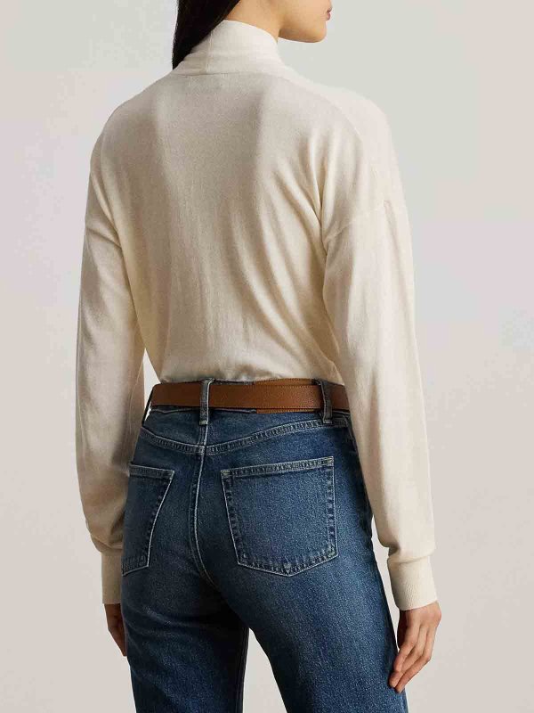 クルーネック - クリーム shop online: LAUREN RALPH LAUREN