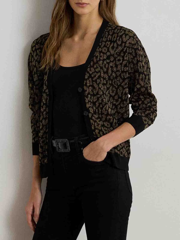 The Best Shops LAUREN RALPH LAUREN: Cardigans - Cardigan - Or