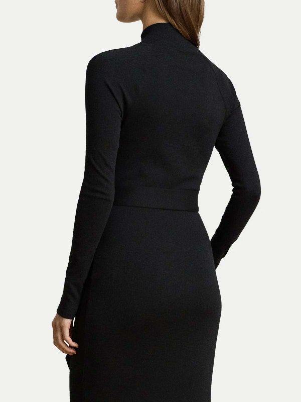 膝丈ドレス - 黒 shop online: LAUREN RALPH LAUREN