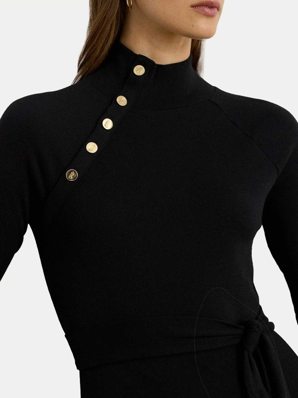 The Best Shops LAUREN RALPH LAUREN: 膝丈ドレス - 黒