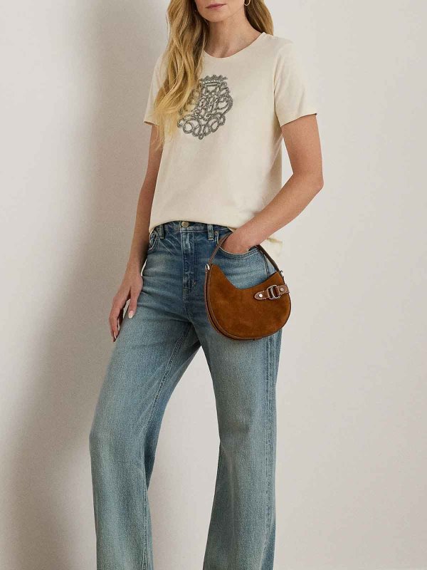 LAUREN RALPH LAUREN: t-shirts online - Katlin-Short Sleeve-T-Shirt