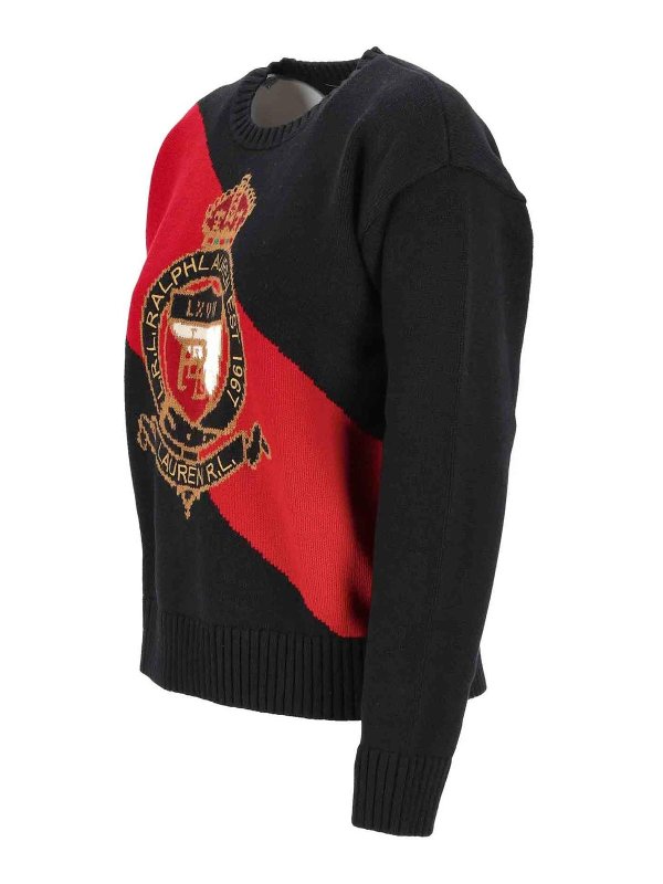 LAUREN RALPH LAUREN: crew necks online - Riednee-Long Sleeve-Pullover