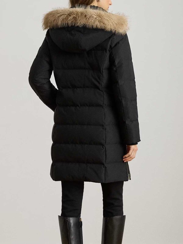 Manteau Au Genou - Noir shop online: LAUREN RALPH LAUREN