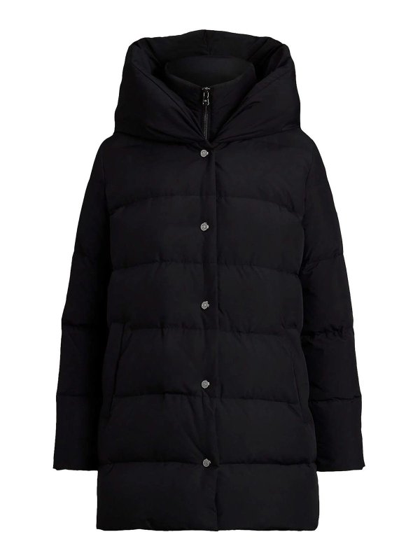 LAUREN RALPH LAUREN: ニーレングスコート - 膝丈コート - 黒