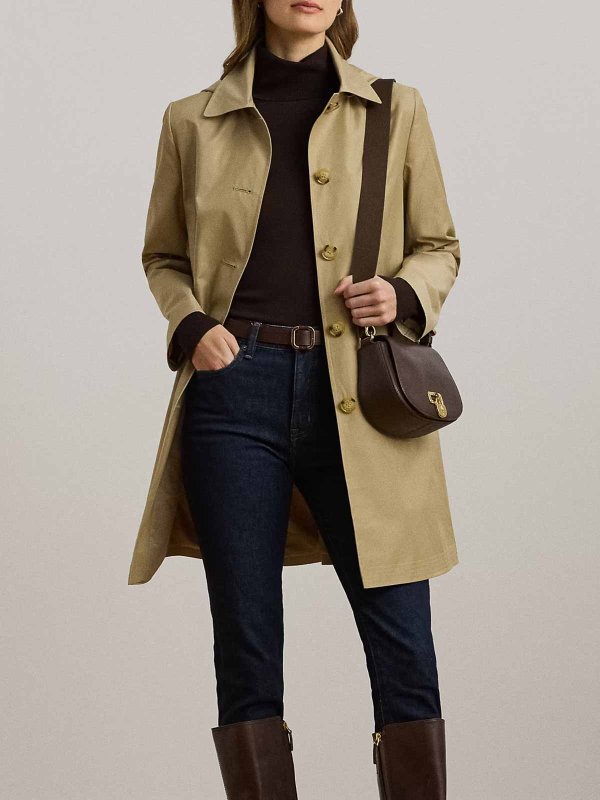 The Best Shops LAUREN RALPH LAUREN: ニーレングスコート - 膝丈コート - ライトグリーン