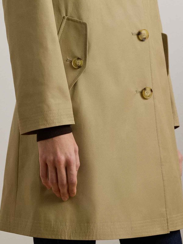 The Best Shops LAUREN RALPH LAUREN: 膝丈コート - ライトグリーン