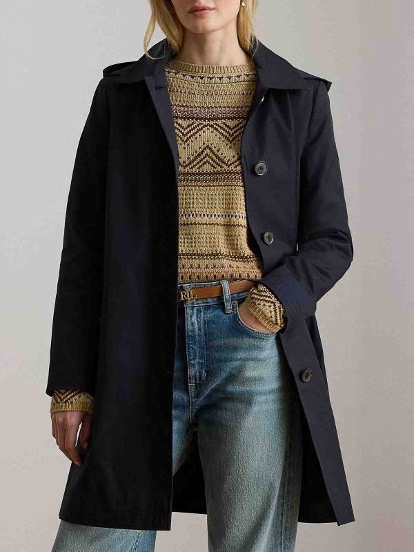 LAUREN RALPH LAUREN: cappotti al ginocchio online - Cappotto foderato Sb Rn 34