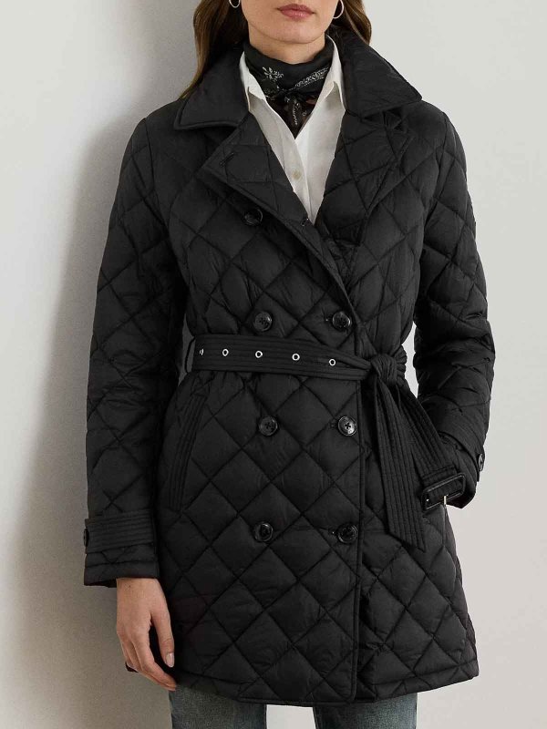 The Best Shops LAUREN RALPH LAUREN: ニーレングスコート - 膝丈コート - 黒