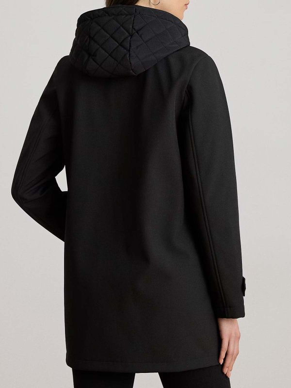 膝丈コート - 黒 shop online: LAUREN RALPH LAUREN