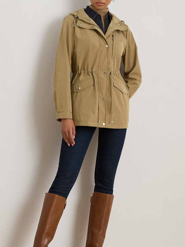 LAUREN RALPH LAUREN: knee length coats online - Bd Rain 28-Unlined-Coat