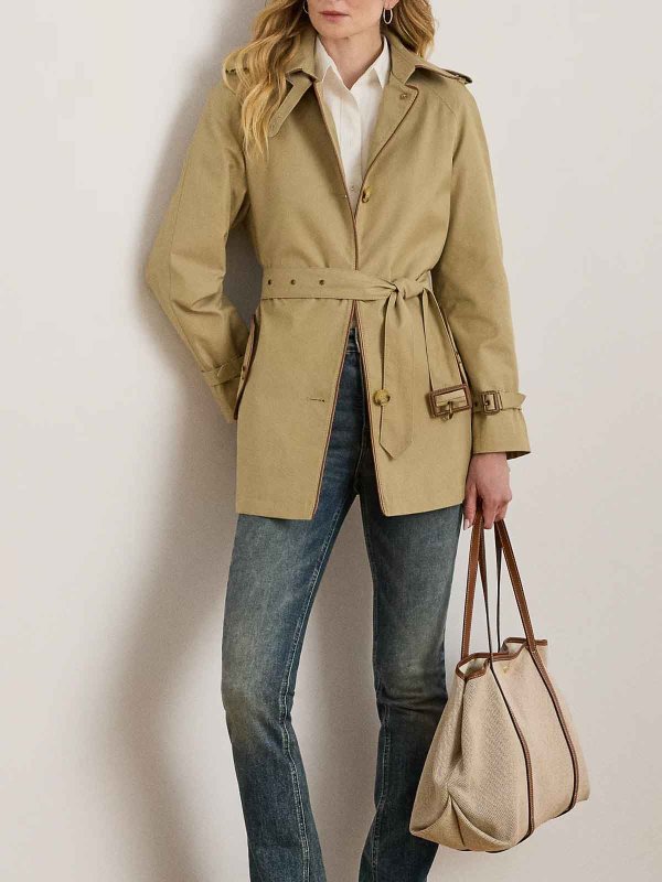 LAUREN RALPH LAUREN: Knielange Mäntel online - Knielanger Mantel - Hellgrün