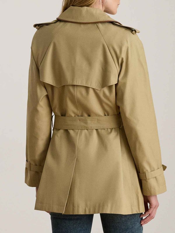 Knielanger Mantel - Hellgrün shop online: LAUREN RALPH LAUREN