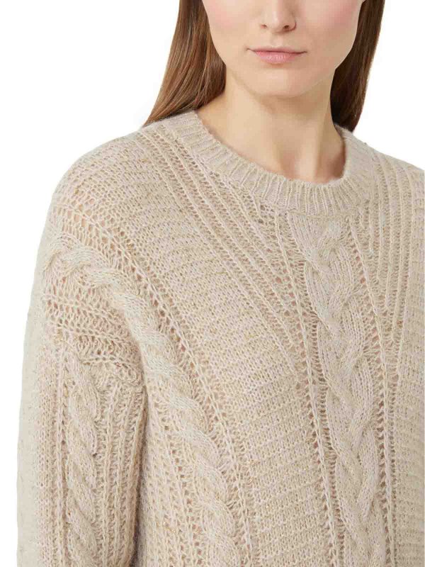 MAX MARA STUDIO buy online Rundhalspullover - Beige