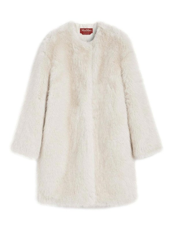 MAX MARA STUDIO: Abrigos semilargos - Abrigo Midi - Beis