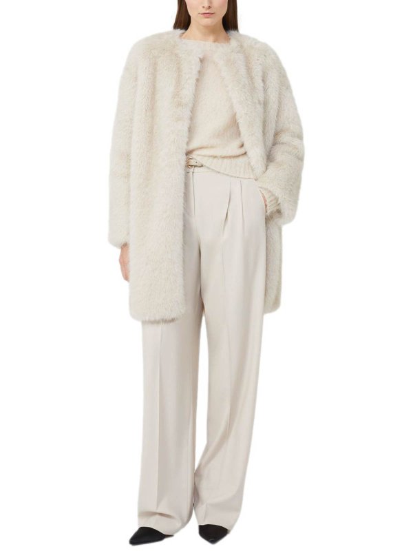 MAX MARA STUDIO: Abrigos semilargos online - Abrigo Midi - Beis