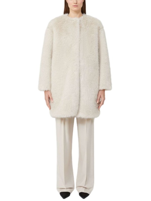 Abrigo Midi - Beis shop online: MAX MARA STUDIO