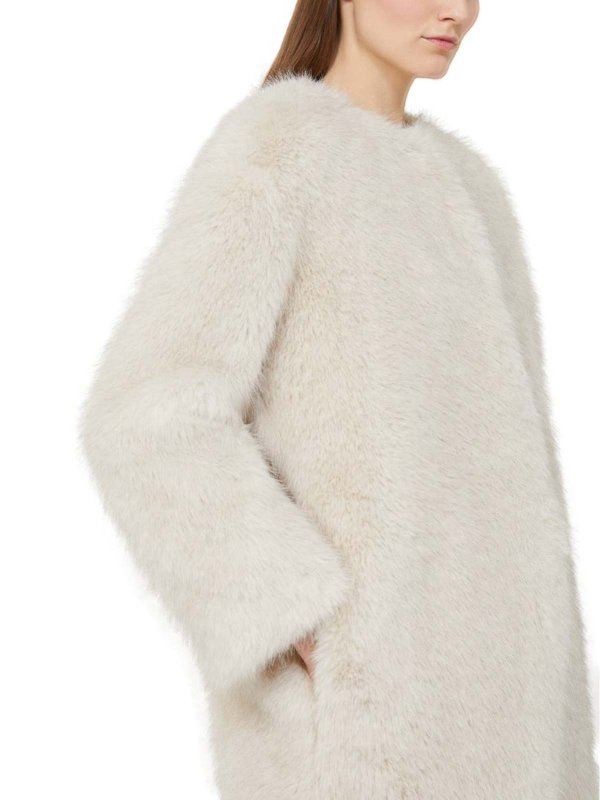 The Best Shops MAX MARA STUDIO: Abrigo Midi - Beis