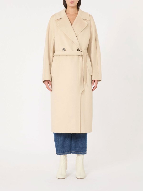 The Best Shops WEEKEND MAX MARA: ニーレングスコート - 膝丈コート - 白