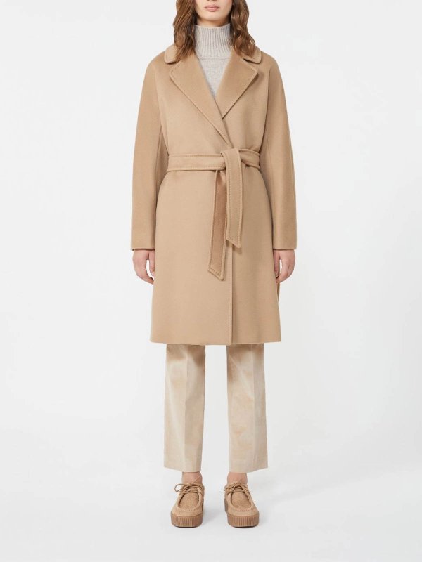 The Best Shops WEEKEND MAX MARA: ニーレングスコート - 膝丈コート - ベージュ