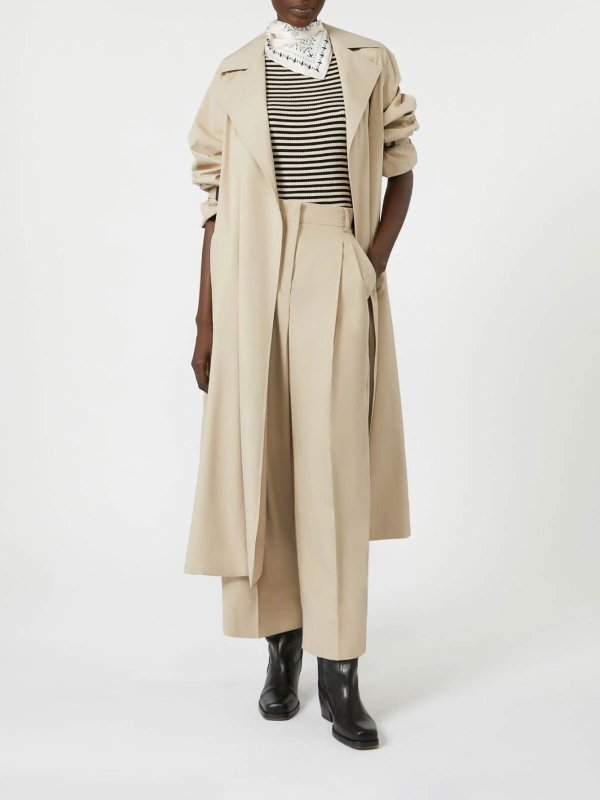 WEEKEND MAX MARA: ニーレングスコート online - 膝丈コート - ベージュ