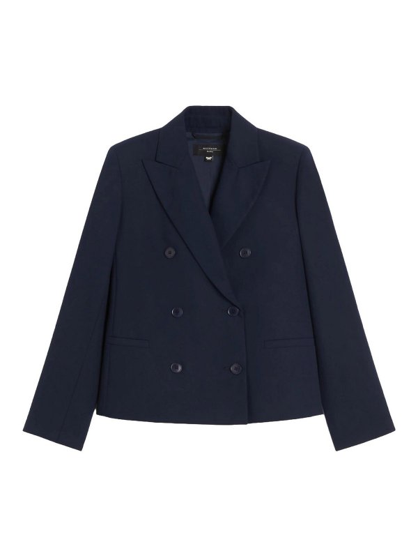 WEEKEND MAX MARA: ニーレングスコート - 膝丈コート - ブルー