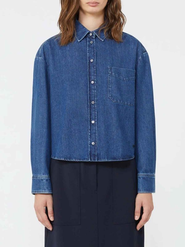 The Best Shops WEEKEND MAX MARA: Camisas - Camisa - Azul