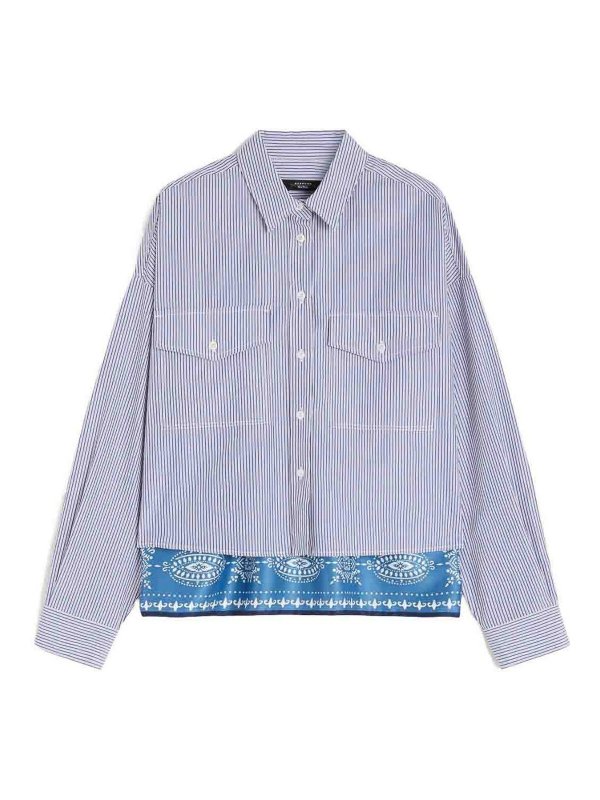 WEEKEND MAX MARA: シャツ - シャツ - ブルー