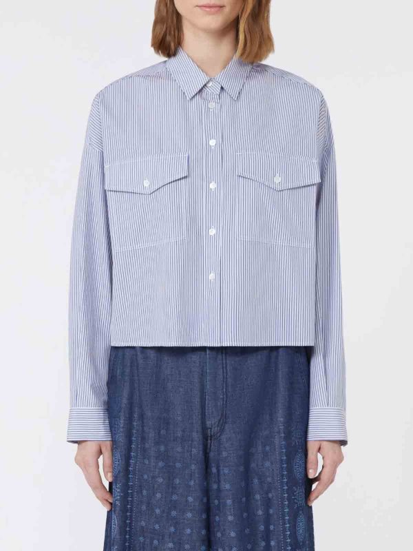 The Best Shops WEEKEND MAX MARA: シャツ - シャツ - ブルー