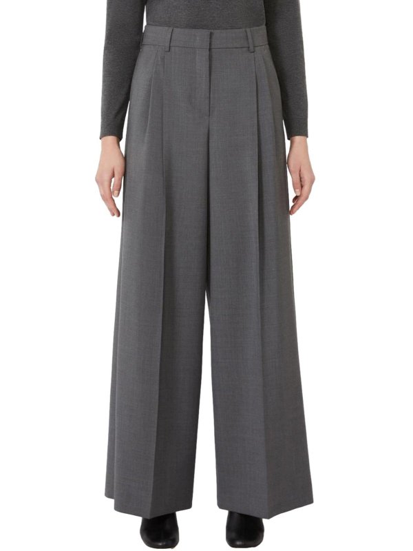 The Best Shops WEEKEND MAX MARA: カジュアルトラウザー - カジュアルパンツ - グレー